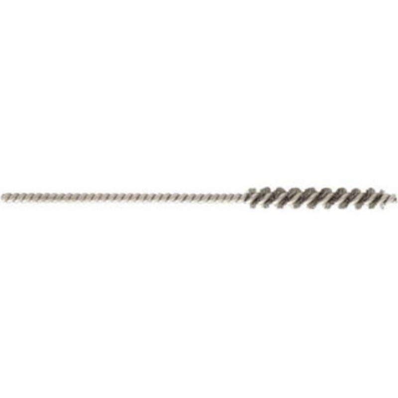 Brush Research Manufacturing 0.054 Diam Helical Stainless Steel Tube Brush Single Spiral, 0.002 Filament Diam, 3/4 Brush Length, 3 OAL 81A054 – 54197546