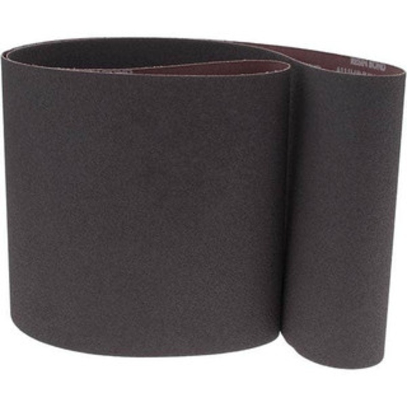 Norton 10 Wide x 70-1/2 OAL, 50 Grit, Aluminum Oxide Abrasive Belt Aluminum Oxide, Coarse, Coated, X Weighted Cloth Backing, Series R228 78072722830 – 05805056
