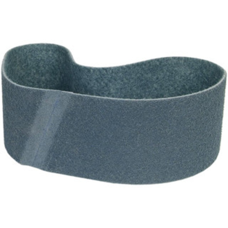 Norton 6 Wide x 48 OAL, 320 Grit, Aluminum Oxide Abrasive Belt Aluminum Oxide, Extra Fine, Nonwoven, Series STE 66261055332 – 70491121