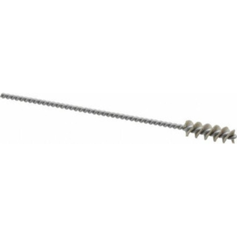 Osborn 0.325 Diam Helical Nylon Tube Brush 1 Brush Length, 5 OAL, 0.119 Diam Shank 0005643200 – 03262953