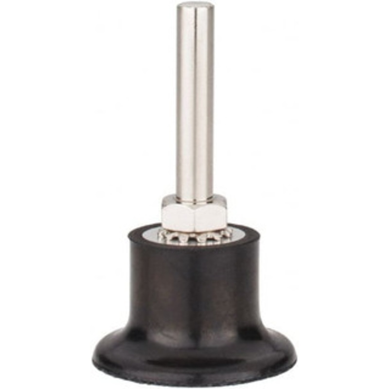 Tru-Maxx 1-1/2 Diam Quick-Change Type S Disc Backing Pad 1/4 Shank Diam, Hard Density, 30,000 RPM, Quick-Lok Compatible RS153H – 68135573