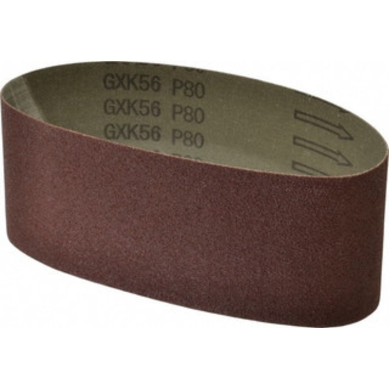 Tru-Maxx 3 Wide x 18 OAL, 80 Grit, Aluminum Oxide Abrasive Belt Aluminum Oxide, Medium, Coated 7204 – 85575587