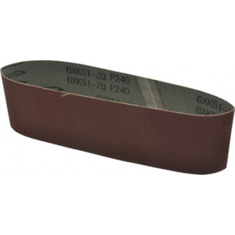 Tru-Maxx 3 Wide x 21 OAL, 240 Grit, Aluminum Oxide Abrasive Belt Aluminum Oxide, Very Fine, Coated 7218 – 05810247