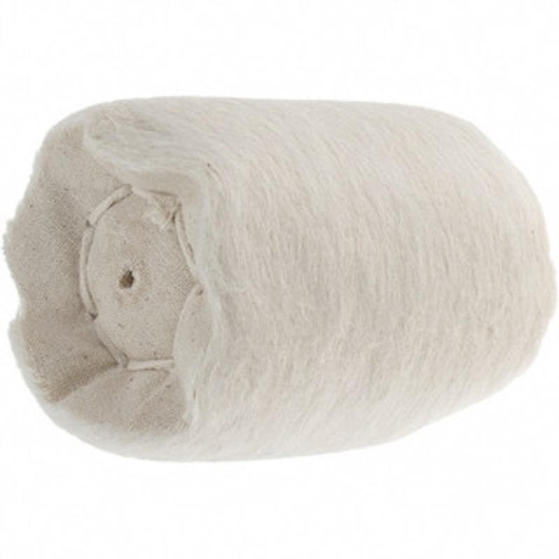 Value Collection 2-1/2 Diam 1/4 Shank Diam Medium Density Square End Shaped Mounted Bob 2-1/2 Head Length, 2-1/2 Shank Length, Cotton Muslin 520912063 – 66998162