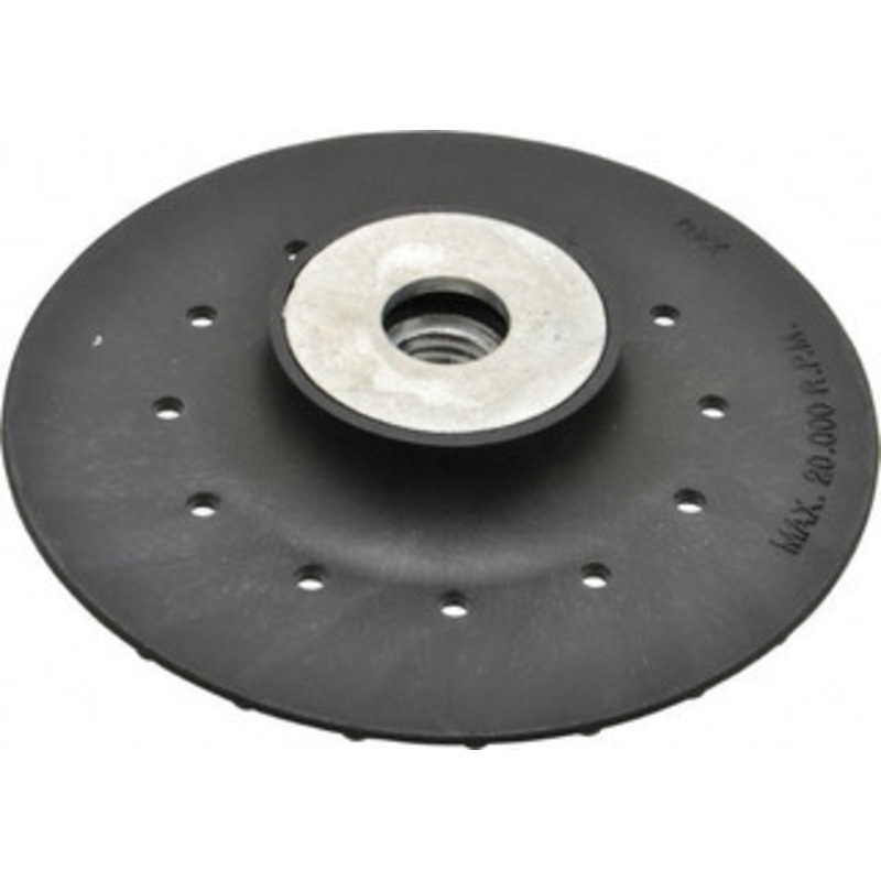 Value Collection 4-1/2 Diam Locking Nut Disc Backing Pad Hard Density, 20,000 RPM 409.87600567 – 60045127