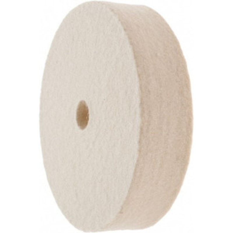 Value Collection 4 Diam x 1 Thick Unmounted Buffing Wheel 1 Ply, Polishing Wheel, 1/2 Arbor Hole, Soft Density 516010 – 91070193
