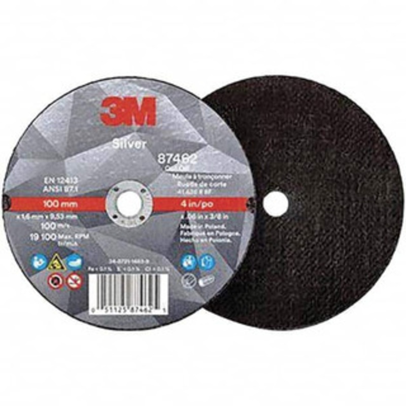 3M 4 x 0.06, 3/8 Hole Ceramic Cutoff Wheel Use with Angle Grinders 7100139215 – 46518858
