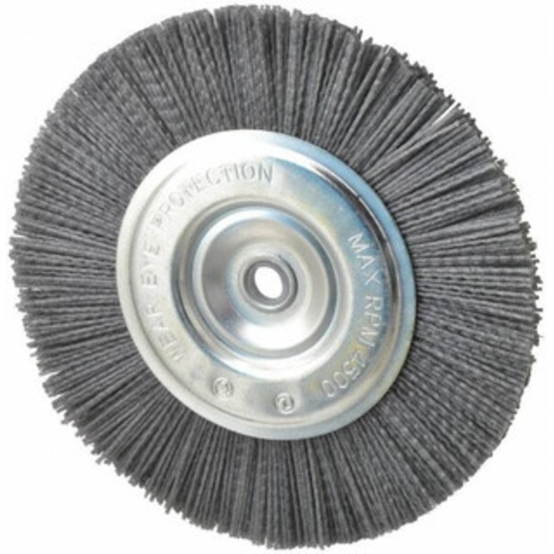 Dico 8 OD, 5/8 Arbor Hole, Crimped Nylon Wheel Brush 3/8 Face Width 505-748 – 05359922
