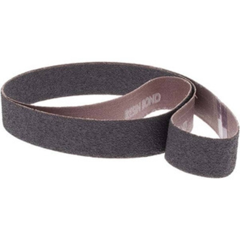Norton 1 Wide x 42 OAL, 50 Grit, Aluminum Oxide Abrasive Belt Aluminum Oxide, Coarse, Coated, X Weighted Cloth Backing, Series R228 78072720905 – 05964051