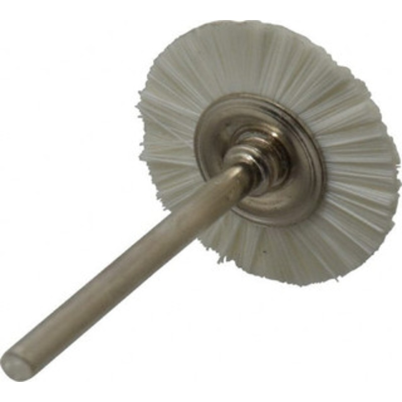 Osborn 1 OD, 1/8 Shank Diam, Nylon Wheel Brush 3/32 Face Width, 6,000 RPM 0007576500 – 00079640
