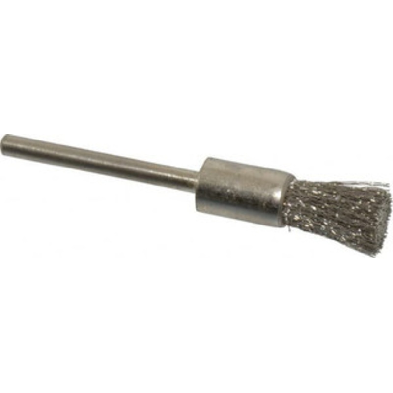 Osborn 5/16 Diam Stainless Steel End Brush 1/8 Shank Diam, 25,000 Max RPM 0007570000 – 00079848
