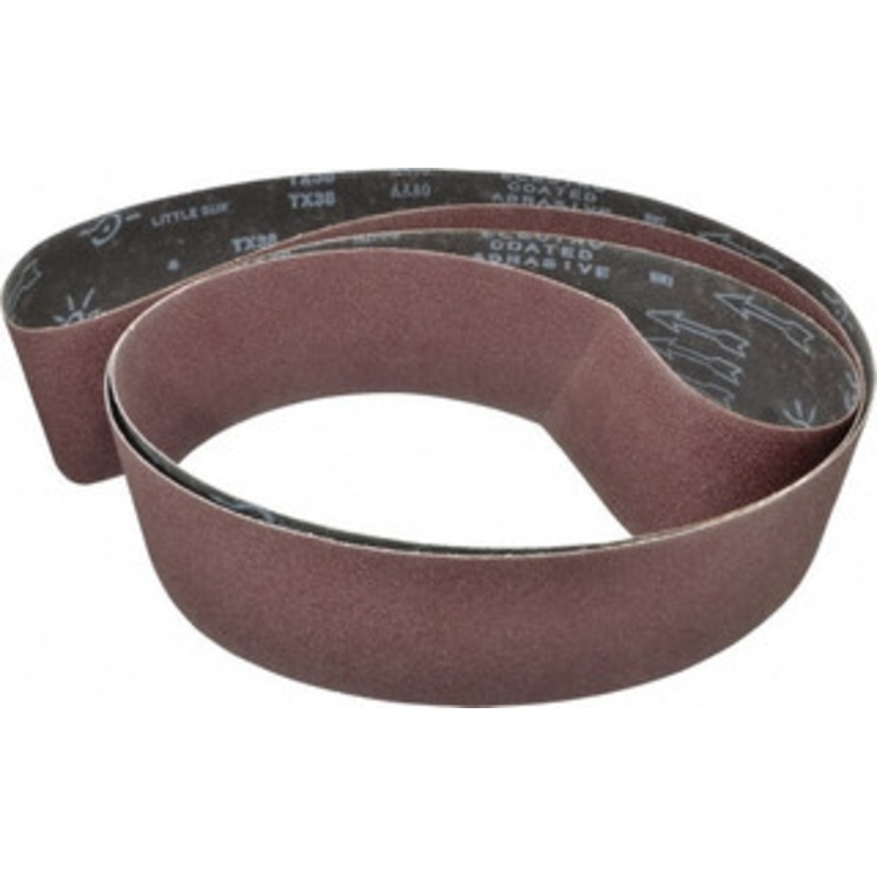 Tru-Maxx 4 Wide x 132 OAL, 80 Grit, Aluminum Oxide Abrasive Belt Aluminum Oxide, Medium, Coated 7306 – 85576601