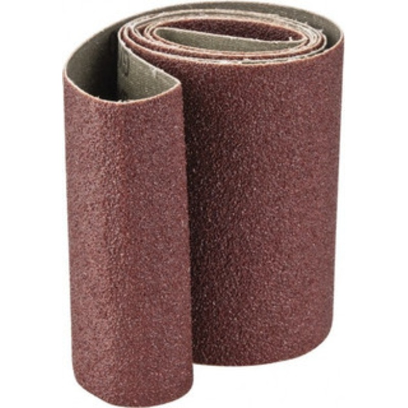 Tru-Maxx 4 Wide x 60 OAL, 60 Grit, Aluminum Oxide Abrasive Belt Aluminum Oxide, Medium, Coated, X Weighted Cloth Backing 7380 – 00445825