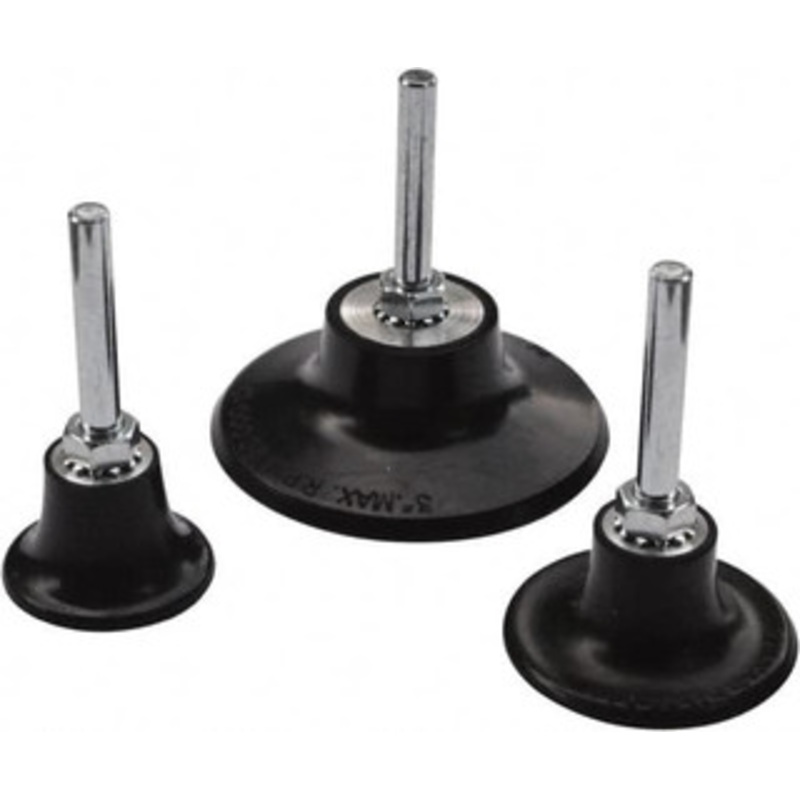 Value Collection 2 Diam Quick-Change Type R Disc Backing Pad 1/4 Shank Diam, Medium Density, 30,000 RPM, Roloc TR Compatible 810007 – 43070077