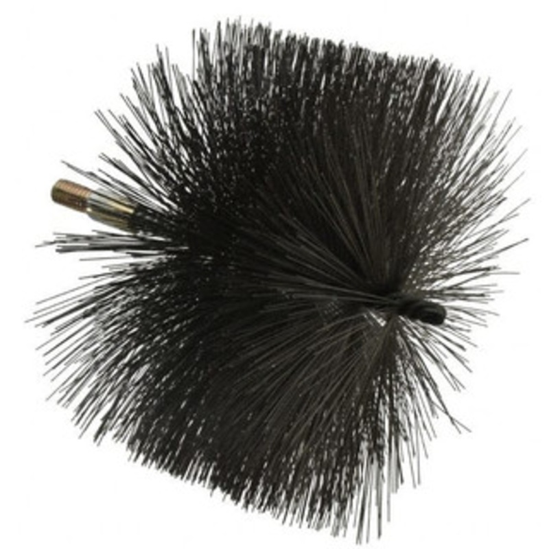Value Collection 8 Diam Helical Steel Tube Brush 0.02 Filament Diam, 4-1/4 Brush Length, 7-1/2 OAL, 1/2-12 Male Shank 83100055 – 04613089