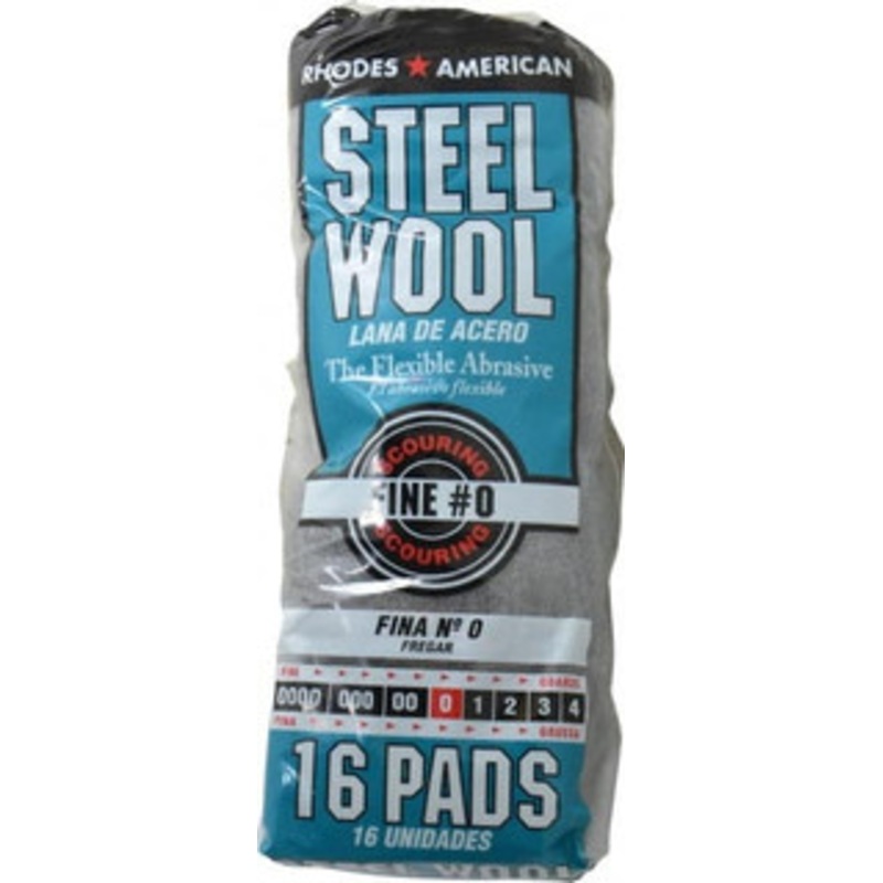 Value Collection Grade 0 Steel Wool 3 x 4, Medium Fine Grade SWMC16 – 00542233