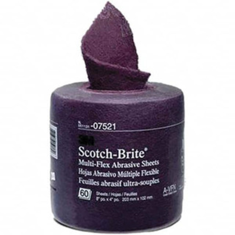 3M 20 ft. Long x 8 Wide Nonwoven Roll Very Fine Grade, Purple, Aluminum Oxide 7000120922 – 03356581