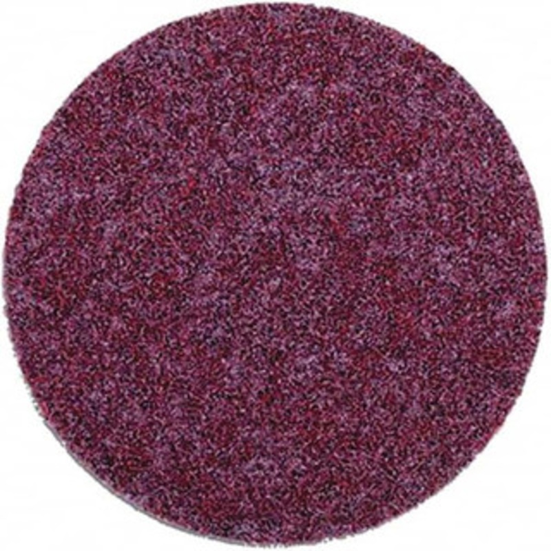 3M 5 Coarse Grade Ceramic Deburring Disc Quick Change Connection, Maroon, 12,000 Max RPM 7000121109 – 43349877