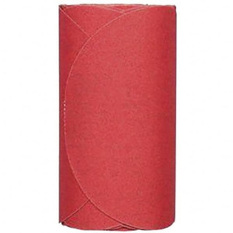3M 6 Diam, 180 Grit FEPA, Aluminum Oxide Adhesive PSA Disc Very Fine Grade, Red, A Weighted Backing, Flexible, Use with Random Orbital Sanders 7000119769 – 09542838