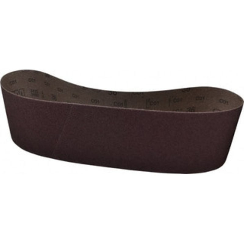 3M 6 Wide x 48 OAL, 36 Grit, Aluminum Oxide Abrasive Belt Aluminum Oxide, Very Coarse, Coated, X Weighted Cloth Backing, Series 341D 7000118861 – 82417312