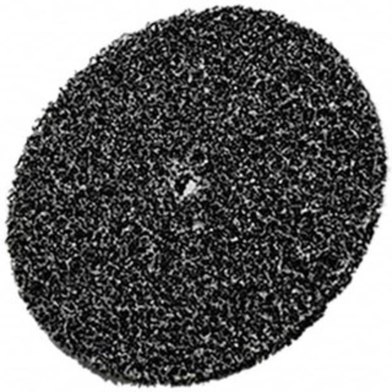 3M 8 Very Coarse Grade Silicon Carbide Deburring Disc 5/8 Center Hole, Arbor Connection, Black, 3,000 Max RPM 7010364880 – 00319905