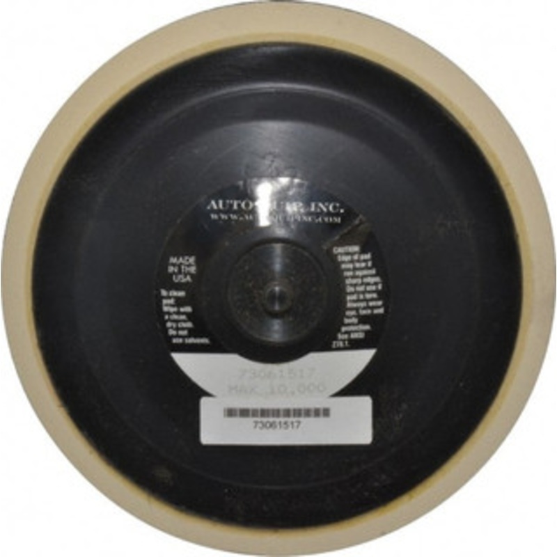 Auto Quip, Inc. 6 Diam Hook & Loop Disc Backing Pad Medium Density, 10,000 RPM AQEH12MV-6 – 73061517