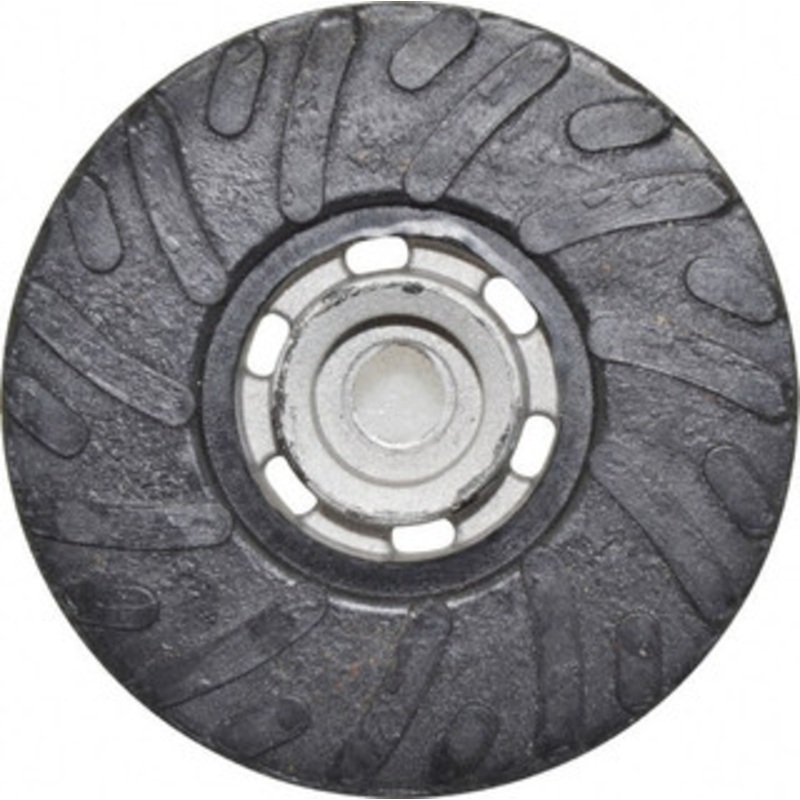 Made in USA 4-1/2 Diam Disc Backing Ribbed Backing Pad Firm Density, 13,000 RPM 8045H – 88098280