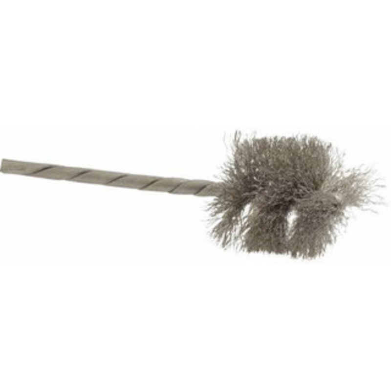 Osborn 1 Diam Helical Stainless Steel Tube Brush 0.005 Filament Diam, 1 Brush Length, 3-1/2 OAL, 1/8 Diam Shank 0003618700 – 53498283