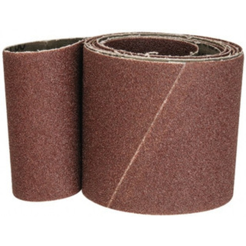Tru-Maxx 4 Wide x 132 OAL, 60 Grit, Aluminum Oxide Abrasive Belt Aluminum Oxide, Medium, Coated 7305 – 85576593