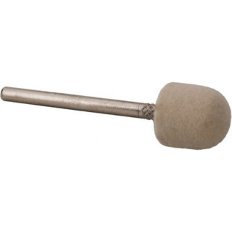 Value Collection 1/2 Diam 1/8 Shank Diam Hard Density Oval Shaped Mounted Bob 1/2 Head Length, 2 Shank Length, Wool Felt 516154 – 91068437
