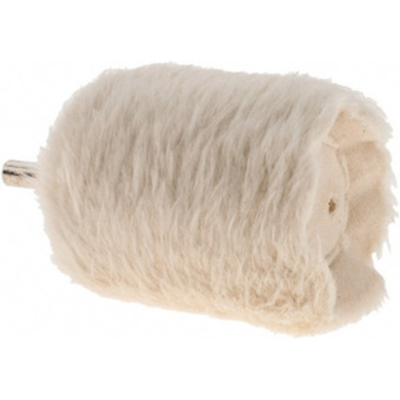 Value Collection 2 Diam 1/4 Shank Diam Medium Density Square End Shaped Mounted Bob 2 Head Length, 2-1/2 Shank Length, Cotton Muslin 520912050 – 66998170
