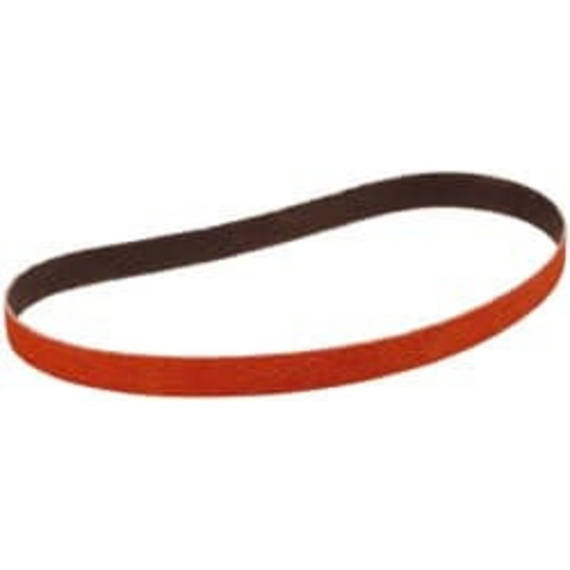 3M 1/2 Wide x 24 OAL, 36 Grit, Ceramic Abrasive Belt Ceramic, Very Coarse, Coated, YF Weighted Cloth Backing, Wet/Dry, Series 984F 7000119190 – 72872229