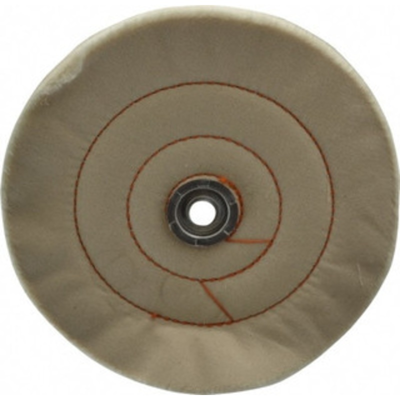 Dico 8 Diam x 3/4 Thick Unmounted Buffing Wheel Cushion Sewn, 1/2 Arbor Hole, Medium Density 52641-8 – 00533307