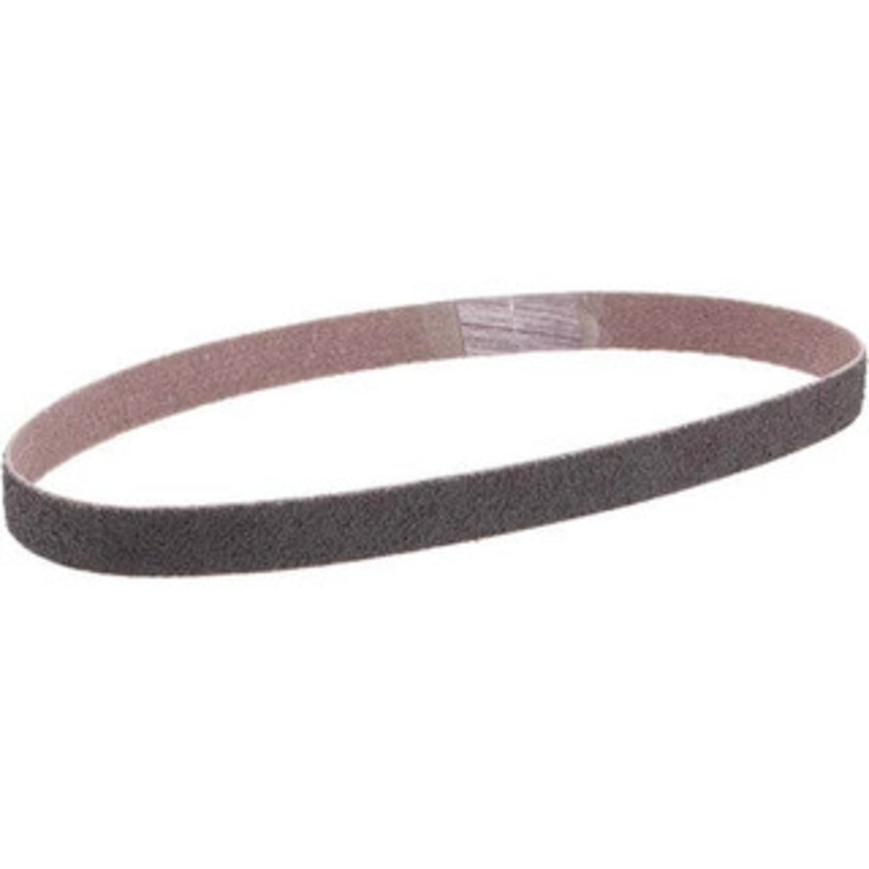 Norton 3/8 Wide x 13 OAL, 60 Grit, Aluminum Oxide Abrasive Belt Aluminum Oxide, Medium, Coated, Series R228 78072741962 – 82108168