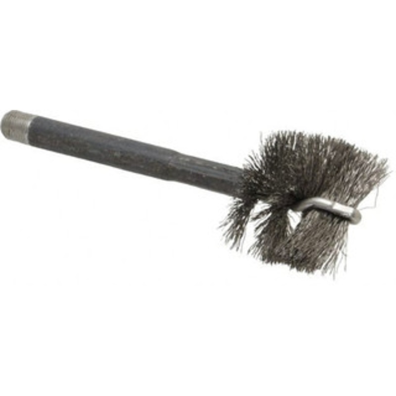 Red Head 1-1/2 Long x 1-5/8 Diam Steel Wire Brush Single Spiral, 1 Anchor Size, 5-1/4 OAL, 1-1/8 Shank Diam WB-100 – 66594151