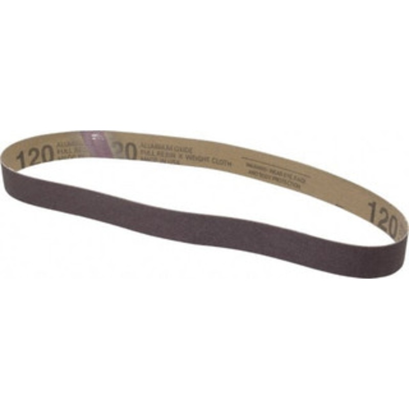 Tru-Maxx 1 Wide x 30 OAL, 120 Grit, Aluminum Oxide Abrasive Belt Aluminum Oxide, Fine, Coated 7106 – 85574549