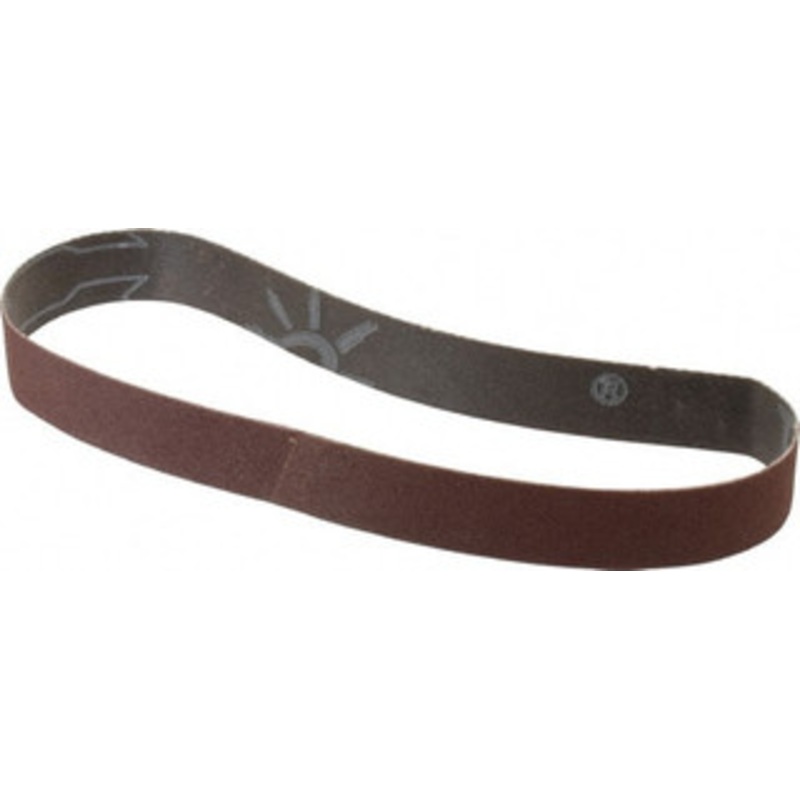 Tru-Maxx 3/4 Wide x 18 OAL, 180 Grit, Aluminum Oxide Abrasive Belt Aluminum Oxide, Very Fine, Coated 7075 – 08542938