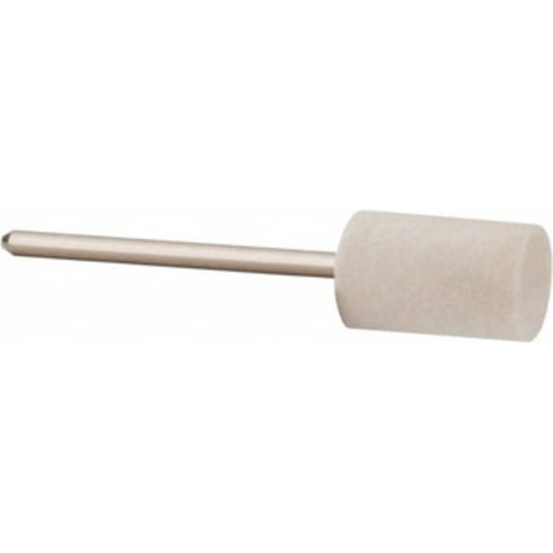 Value Collection 3/8 Diam 3/32 Shank Diam Hard Density Cylinder Shaped Mounted Bob 5/8 Head Length, 2 Shank Length, Wool Felt 516101 – 91067736