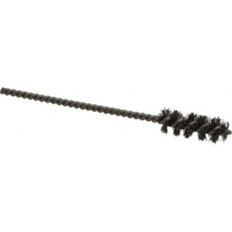 Weiler Abrasives 3/8 Diam Helical Steel Tube Brush 0.008 Filament Diam, 1 Brush Length, 3-1/2 OAL, 1/8 Diam Stainless Steel Shank 21264 – 75851444