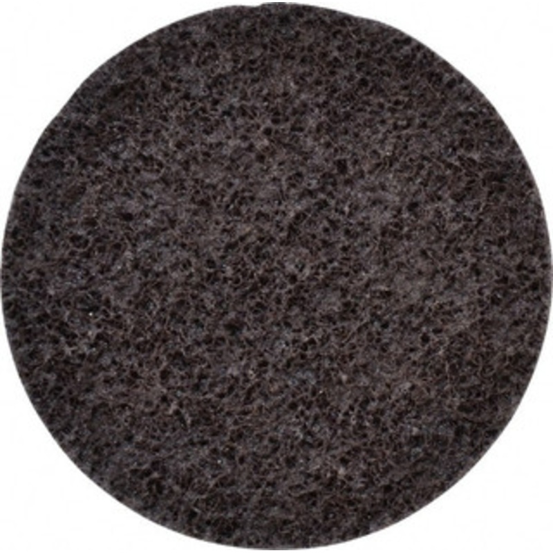 3M 3 Aluminum Oxide Quick Change Disc Type R Attachment, Coarse Grade, Brown, Non-Woven, 18,000 RPM, Roloc TR Compatible 7000046218 – 58752650