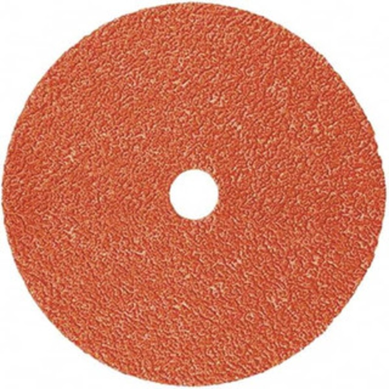 3M 5 Diam, 7/8 Hole, 120+ Grit Ceramic Fiber Disc 12,000 Max RPM, Series 787C 7100099573 – 33682477