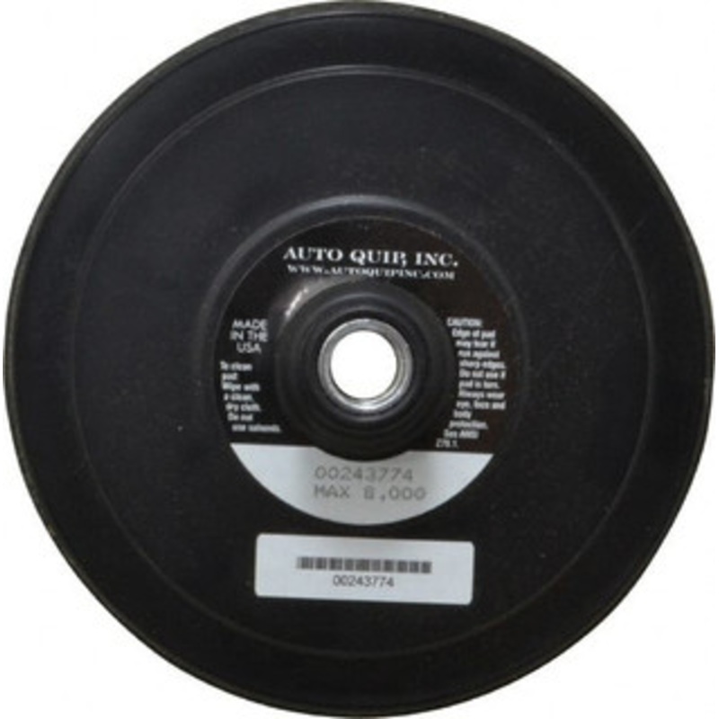 Auto Quip, Inc. 6 Diam Hook & Loop Disc Backing Pad Firm Density, 8,000 RPM AQIH14FN-6 – 00243774