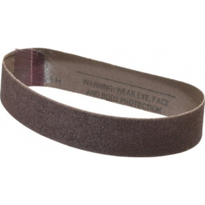 Tru-Maxx 1 Wide x 12 OAL, 80 Grit, Aluminum Oxide Abrasive Belt Aluminum Oxide, Medium, Coated 7090 – 85574390