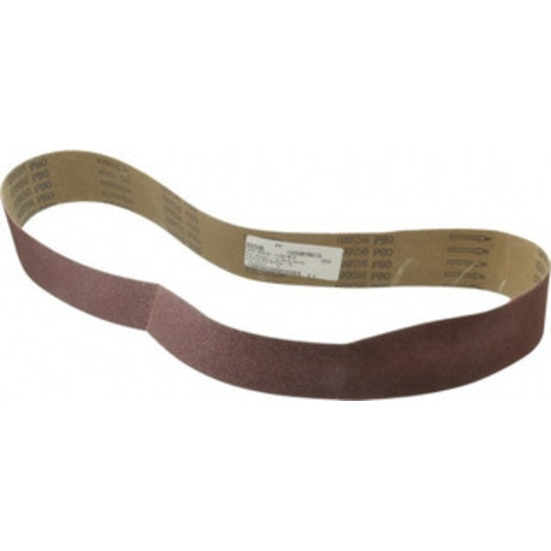 Tru-Maxx 2-1/2 Wide x 48 OAL, 80 Grit, Aluminum Oxide Abrasive Belt Aluminum Oxide, Medium, Coated 7187 – 85575405