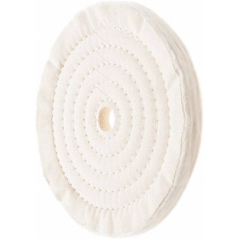 Value Collection 8 Diam x 1/2 Thick Unmounted Buffing Wheel 50 Ply, Polishing, 7/8 Arbor Hole, Medium Density 753591619 – 66999210