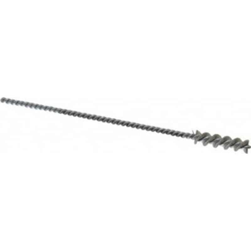 Weiler Abrasives 0.26 Diam Helical Nylon Tube Brush 0.012 Filament Diam, 1 Brush Length, 5 OAL, 0.115 Diam Shank 98418 – 75852665