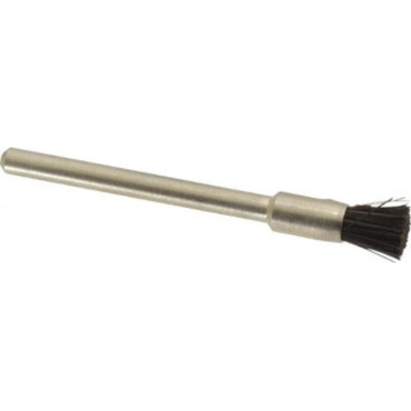 Weiler Abrasives 3/16 Diam Stiff Hair Crimped End Brush 1/4 Trim Length, 1/8 Shank Diam, 37,000 Max RPM 98450 – 75852426