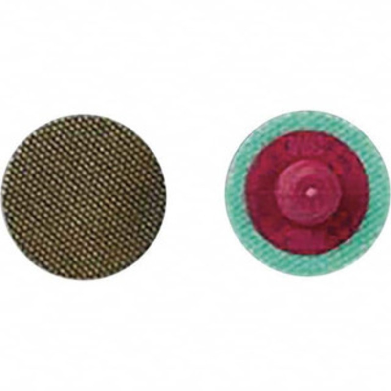 3M 1 200 Grit Diamond Quick Change Disc Type R Attachment, Very Fine Grade, Red, Coated, Polyester Backing, 30,000 RPM, Roloc TR Compatible 7010309472 – 00186833