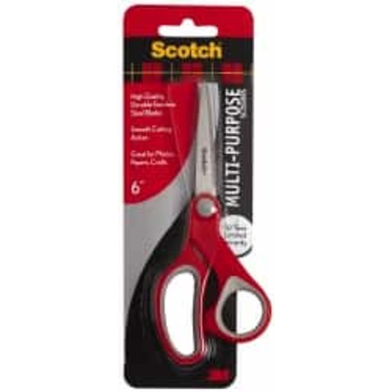 3M 6 LOC, 6 OAL Stainless Steel Premium Scissors Ambidextrous, For Crafts 7100033587 – 66526195