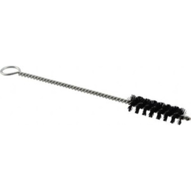Brush Research Manufacturing 2-1/2 Long x 3/4 Diam Nylon Tube Brush 10 OAL, 0.017 Filament Diam, 0.22 Shank Diam 84N750 – 97631170